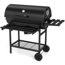 Load image into Gallery viewer, Charcoal BBQ Grill Outdoor Smoker Grill Combo with Thermometer
