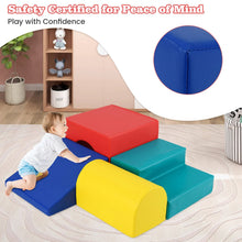 Load image into Gallery viewer, Climb and Crawl Foam Block Play Set for Infant Baby and Toddlers
