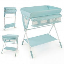 Load image into Gallery viewer, Diaper Changing Station with 3 Position Adjustable Level and 4 Universal Wheels
