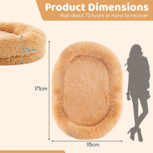 Load image into Gallery viewer, Human Dog Bed with Soft Blanket and Present Plump Pillow
