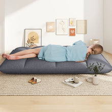 Load image into Gallery viewer, Floor Sofa Chair with 5-Postion Adjustable Backrest and Armrests

