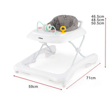 Load image into Gallery viewer, Foldable Baby Walker with Wheels and Anti Roll Over for Kids
