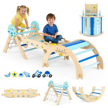Load image into Gallery viewer, Foldable Climbing Toys with Arch and Climber for Toddlers
