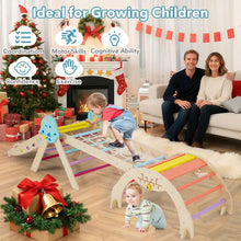 Load image into Gallery viewer, 8-in-1 Foldable Climbing Toys with Ramp and Climbing Rope for Toddlers
