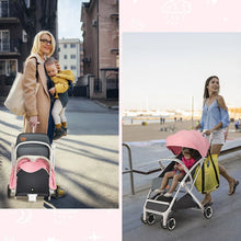 Load image into Gallery viewer, Folding Pushchair with Adjustable Backrest and Footrest
