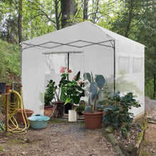 Load image into Gallery viewer, Height Adjustable Portable Grow House with PE Cover and Roll-up Doors
