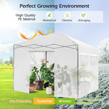 Load image into Gallery viewer, Height Adjustable Portable Grow House with PE Cover and Roll-up Doors
