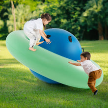 Load image into Gallery viewer, Inflatable Dome Rocker Bouncer for Kids with 6 Built-in Handles
