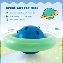 Load image into Gallery viewer, Inflatable Dome Rocker Bouncer for Kids with 6 Built-in Handles
