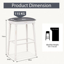 Load image into Gallery viewer, 74 cm Upholstered Bar Stool Set of 2
