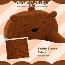 Load image into Gallery viewer, Kids Bear Sofa with Soft Fleece Fabric Cover
