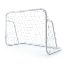 Load image into Gallery viewer, Kids Soccer Goal for Backyard Mini Metal Football Goal Post System with Net
