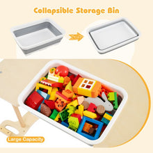 Load image into Gallery viewer, Kids Climbing Arch Sensory Table with Removable Collapsible Storage Bin and Rocker Board

