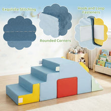 Load image into Gallery viewer, Kids Climbing Toys Toddler Climber with Slide and Stairs Soft Foam Blocks
