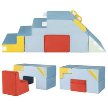 Load image into Gallery viewer, Kids Climbing Toys Toddler Climber with Slide and Stairs Soft Foam Blocks
