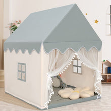 Load image into Gallery viewer, Kids Play Tent with Padded Mat Indoor Playhouse
