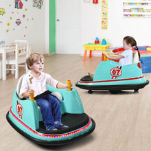Load image into Gallery viewer, Kids Ride-On Bumper Car with Colorful Flashing Lights and Music
