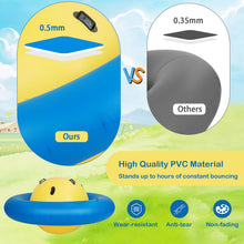 Load image into Gallery viewer, Inflatable Dome Rocker Bouncer for Kids with 6 Built-in Handles
