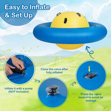 Load image into Gallery viewer, Inflatable Dome Rocker Bouncer for Kids with 6 Built-in Handles
