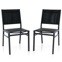 Load image into Gallery viewer, Patio Armless Chair with Breathable Seat and Backrest
