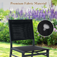 Load image into Gallery viewer, Patio Armless Chair with Breathable Seat and Backrest
