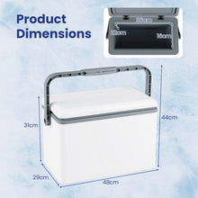 Load image into Gallery viewer, Portable Hard Cooler 12 L Injection Molded Insulated Ice Chest with Easy-Grip Handle
