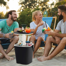 Load image into Gallery viewer, Portable Cooler Side Table with Handle and Bottle Opener
