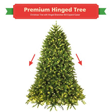 Load image into Gallery viewer, Pre-Lit Christmas Tree with LED Lights with 8 Lighting Modes
