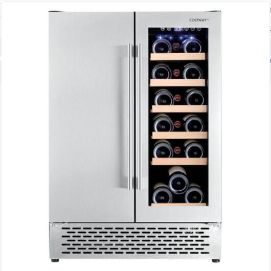 24 Inch Beverage and Wine Cooler FP10382GB-SL