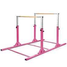 Load image into Gallery viewer, Kids Parallel Gymnastics Bar with Adjustable Width and 11-Level Heights
