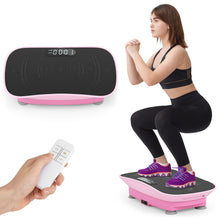 Load image into Gallery viewer, Vibration Plate Exercise Machine, Mini Shake Plate | 10 Speed Intensities, Clear LED Display, Remote Control

