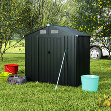 Load image into Gallery viewer, Utility Tool House Garden Storage Shed with Sloping Roof and Air Vents
