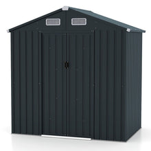 Load image into Gallery viewer, Utility Tool House Garden Storage Shed with Sloping Roof and Air Vents
