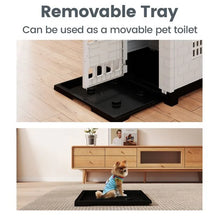 Load image into Gallery viewer, Weatherproof Pet Shelter with Removable Toilet Tray
