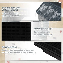 Load image into Gallery viewer, Weatherproof Pet Shelter with Removable Toilet Tray
