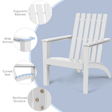 Load image into Gallery viewer, Wood Adirondack Chair with Solid Acacia Wood and 160KG Weight Capacity
