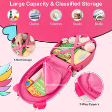 Load image into Gallery viewer, Kids Luggage with Light-up Wheels and Telescopic Handle
