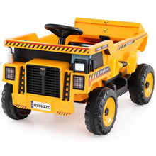 Load image into Gallery viewer, 4-Wheeler Construction Electric Vehicle with Dump Bed and Remote Control
