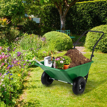 Load image into Gallery viewer, Heavy-Duty Garden Utility Cart with Pneumatic Tires
