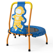 Load image into Gallery viewer, EN71 Certified Cute Children Trampoline with Foam Padded Handle
