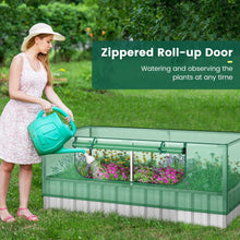 Load image into Gallery viewer, 174 x 90 x 70 cm Galvanized Raised Garden Bed with Cover
