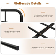 Load image into Gallery viewer, King Bed Frame with Industrial Headboard
