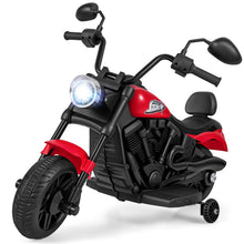 Load image into Gallery viewer, 6V Kids Electric Motorbike with Detachable Training Wheels and Music
