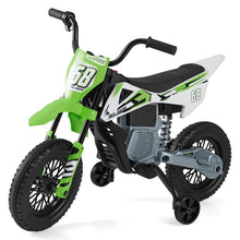 Load image into Gallery viewer, Kids Ride on Motorcycle, 12V Electric Ride On Bike with Training Wheels
