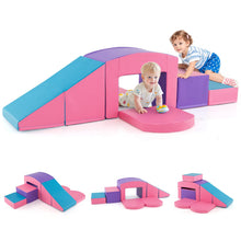 Load image into Gallery viewer, Soft Play Equipment for Toddlers, 6 Pieces Kids Activity Set for Climbing
