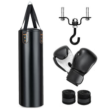 Load image into Gallery viewer, Unfilled Heavy Boxing Bag Set with 12OZ Gloves
