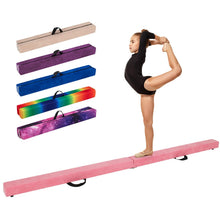 Load image into Gallery viewer, 270CM Folding Balance Beam with Solid Wood Base and Anti-slip Bottom
