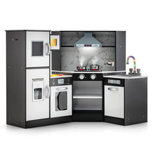 Load image into Gallery viewer, Kids Corner Kitchen Playset with Separated Washing Basin
