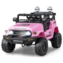 Load image into Gallery viewer, 12V Licensed Toyota FJ Off Road Truck with Remote Control
