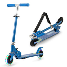 Load image into Gallery viewer, Foldable Kids Scooter Adjustable with Lighted Wheels and Kickstand
